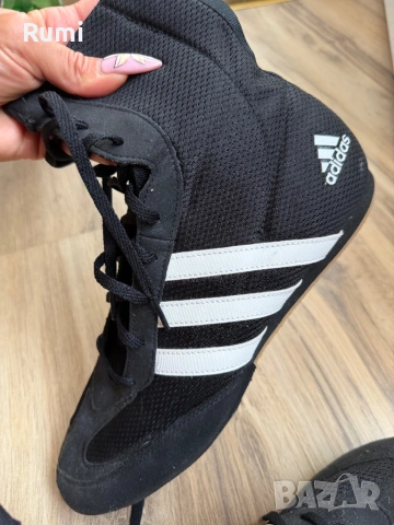 Боксови Оригинални обувки Adidas Box ! 44,5 н, снимка 3 - Бокс - 38331629