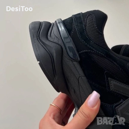 New Balance 9060 "Triple Black" , снимка 5 - Маратонки - 54335023