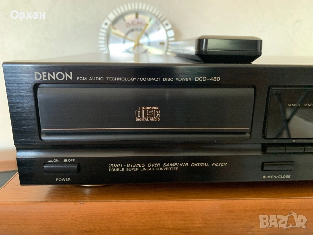 Продавам Висококачествен CD Плеър Denon DCD-480 (Произведен в Германия), снимка 3 - Аудиосистеми - 55186127