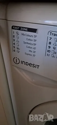 Пералня работеща Indezit,, снимка 9 - Перални - 55609227