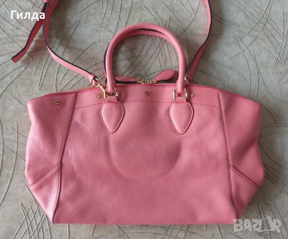 MCM оригинална чанта естествена кожа, снимка 4 - Чанти - 55625650