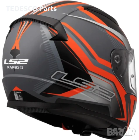 ПРОМОЦИЯ - Каска LS2 FF353 RAPID II - XS, XL, XXL, 3XL размер, снимка 2 - Аксесоари и консумативи - 54751523