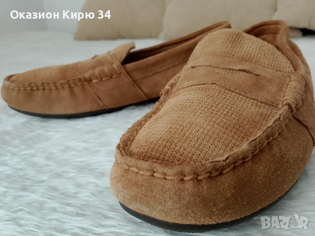 POLO Ralph Lauren мокасини велурени , снимка 12 - Мокасини - 54991052