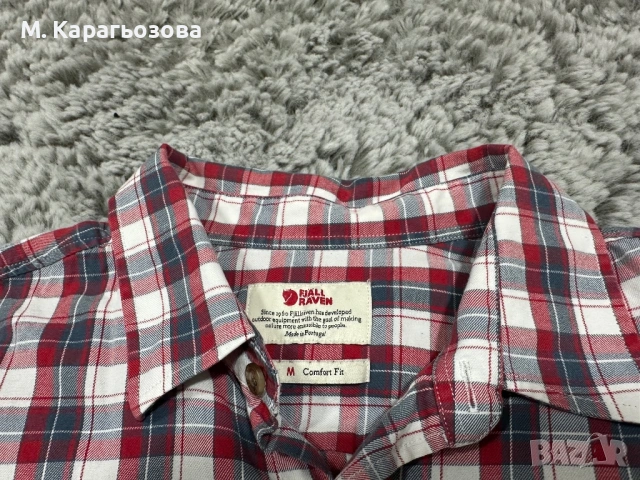 Fjallraven 82446 Sarek Shirt, Размер М, снимка 5 - Ризи - 54389913