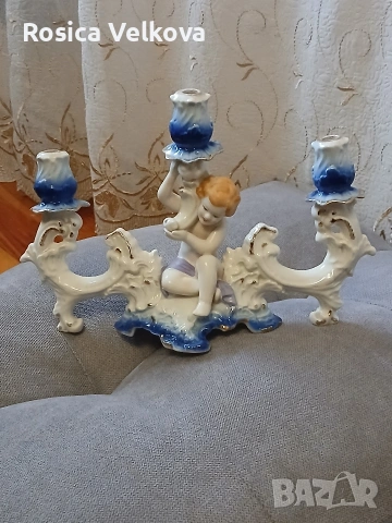 Порцеланов свещеник 