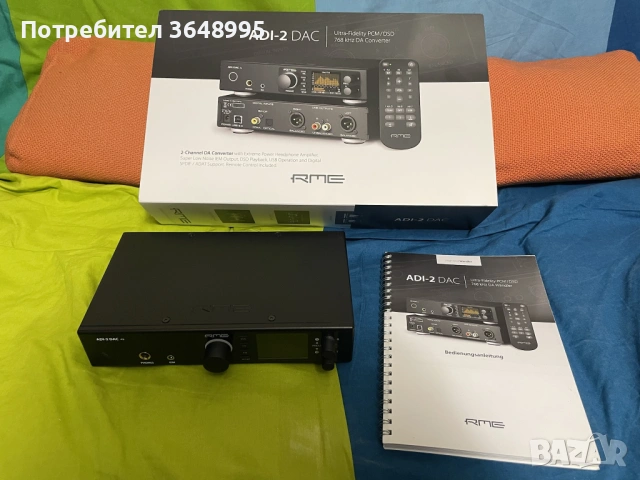 Продавам ADI-2 DAC FS, снимка 3 - Ресийвъри, усилватели, смесителни пултове - 54497166