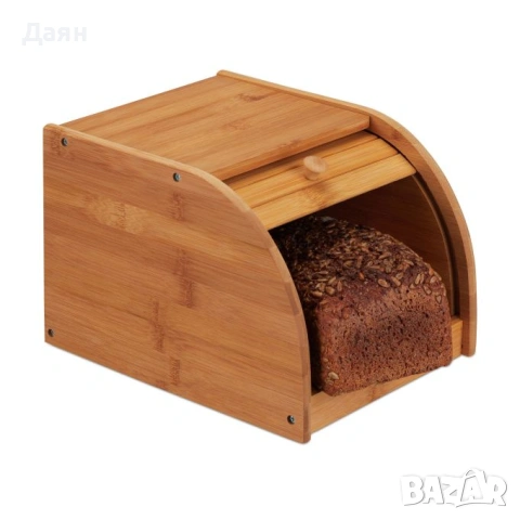 Бамбукова кутия за хляб Relaxdays