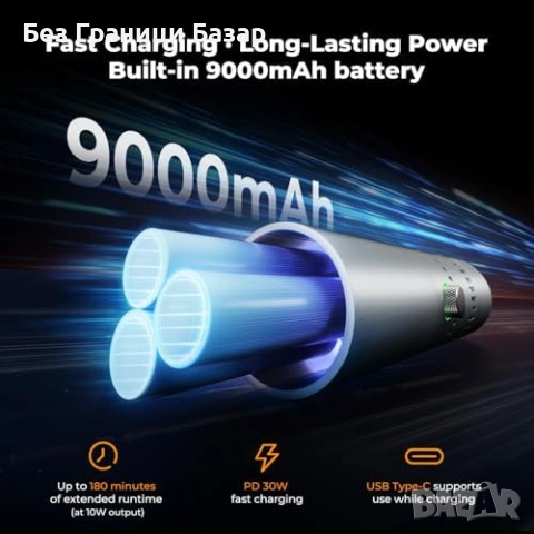 Нова Фото видео LED лампа 25W RGB 4500mAh PD3.0 с цветни филтри студийна светлина, снимка 4 - Светкавици, студийно осветление - 54109312