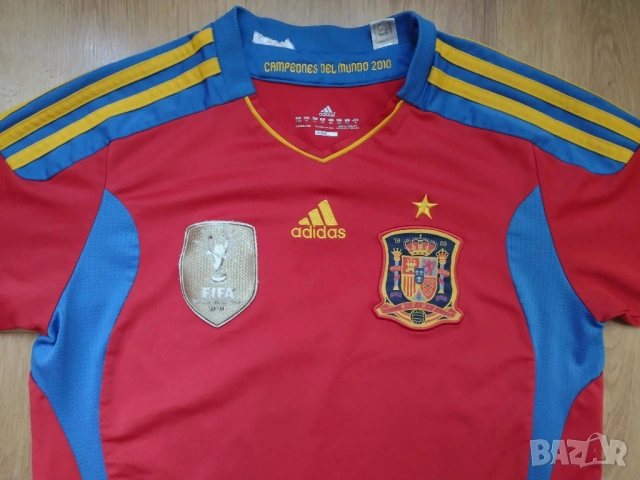 Spain / Adidas - детска футболна тениска на Испания, снимка 2 - Детски тениски и потници - 54946372