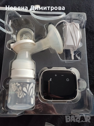 Електрическа помпа за кърма Canpol + 2 стъклени шишета , снимка 3 - Помпи за кърма - 53993357