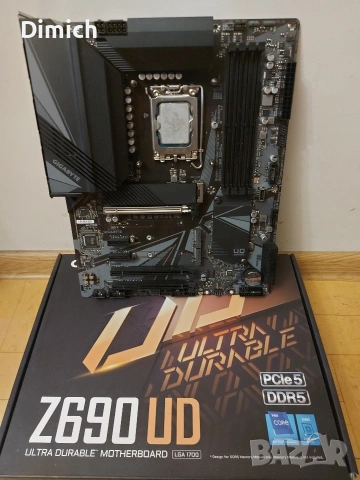 Дънна платка Gigabyte Z690 UD CPU i5 13500