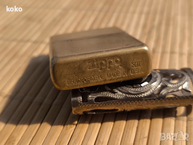 Zippo Canada и сребърен кейс за запалка , снимка 4 - Нумизматика и бонистика - 54362708