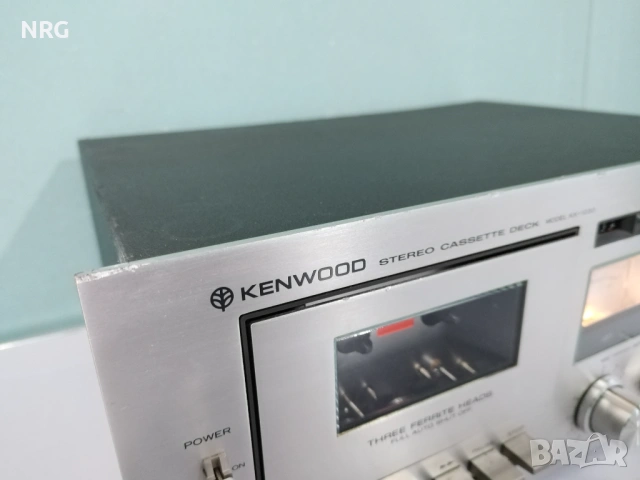 Vintage Kenwood KX-1030 3 Head Stereo Cassette Deck, снимка 4 - Декове - 54402437