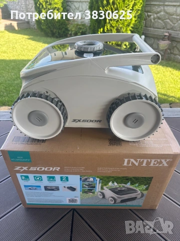 Безкабелен робот за басейн INTEX ZX500R, снимка 10 - Басейни и аксесоари - 54839928