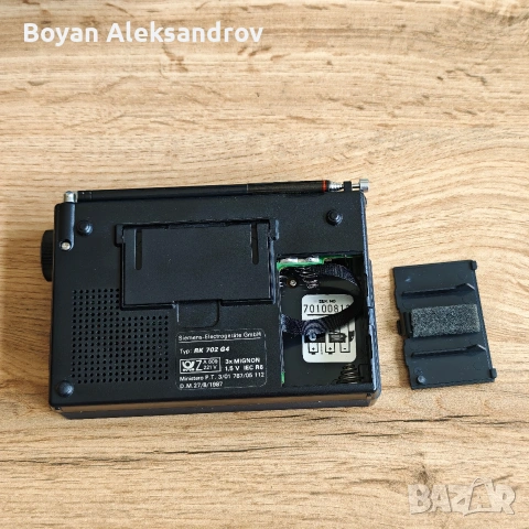 Siemens RK 702 G4 Word radio timer (1986), снимка 9 - Радиокасетофони, транзистори - 55038007