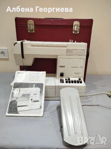 Метална шевна машина PFAFF hobbymatic 907 , снимка 12 - Шевни машини - 55613866