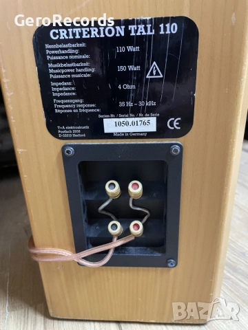 T+A Criterion TAL 110 Transmission-Line, снимка 10 - Тонколони - 55620662