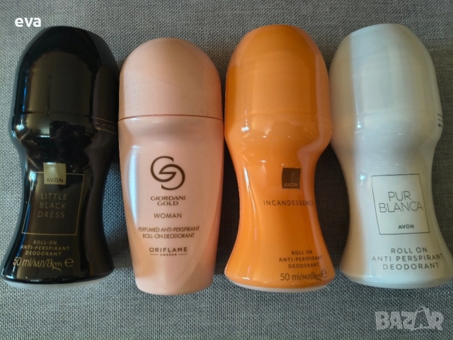 Комплект рол-они Incandescence , Pur blanca, Little black dress, Giordani gold