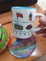 Комплект пепелник и чаша.Истамбул декор, снимка 5