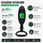 Дигитален компактен електронен ръчен кантар везна за самолетен багаж риболов куфари храна до 40кг, снимка 2