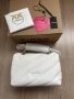 Дамска чанта PINKO Love Mini Puff в бял цвят, снимка 3