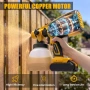 Безжичен пистолет за боядисване за Dewalt 18V батерия, 900 мл, 3 дюзи (без батерия), снимка 2