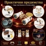 Елегантен театрален бинокъл 3×25 за театър опера концерт подарък балет луксозен бял с верижка, снимка 2