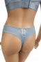 Комплект дамско бельо Hunkemöller – сутиен 75C и бикини XL, светлосиня дантела, снимка 4