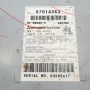CD плеър Mitsubishi Lancer X (GS44S) 2007-2017 ID: 160822 ОЕМ № 8701A363, снимка 3
