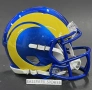 Каска Los Angeles Rams Speed ​​Mini, Riddell, лицензирана от NFL, чисто нова!, снимка 4