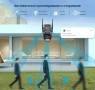 Тройна външна WiFi камера 9MP с аларма, 24 диода, iCSee, 64GB памет, снимка 9