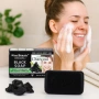Сапун за лице и тяло с активен въглен и зелен чай – Kiss Beauty Black Soap, снимка 2