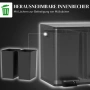 HOMCOM 2 x 15 л двойни кошчета за боклук, снимка 5