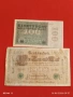 Две райхбанкноти 100 милиона марки 1923г. / 1 000 марки 1910г. Германия редки за КОЛЕКЦИЯ 17937, снимка 1