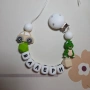 Силиконов клипс за биберон с име, снимка 10