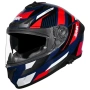 Топ Цена Мото каска SMK TYPHOON SPARKO red/blue/gray,вградени очила 2026 293.18 лв. / 149.90 €, снимка 1