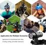 1080P камера за каска, мини екшън камера за велосипед и мотоциклет, видеокамера за каска, снимка 6