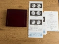 Сет 18 броя сребърни монети олимпийски игри Торино 2006, снимка 10