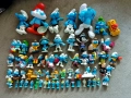 Огромна колекция смърфовете The Smurf, фигурки смърфчета Kinder, стики, снимка 1