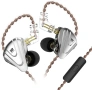 Вградени монитори, KZ ZSX 1DD+5BA Хибридни HiFi стерео шумоизолиращи спортни IEM слушалки, снимка 1