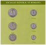 СЕТ ШЕСТ МОНЕТИ РУМЪНИЯ ⭐THE FRANKLIN MINT⭐, снимка 2