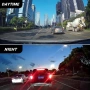3-камерна автомобилна камера, HD запис, 1080P, дизайн за предна, вътрешна и задна част, снимка 3
