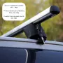 Алуминиеви греди за багажник Audi Flush Rails 120 см 90 кг с ключалки, снимка 5