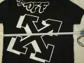 Тениска Main Label Off-White размер L, снимка 5