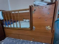 Детско легло с повивалник, снимка 2