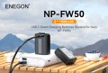 батерия NP-FW50 с USB-C зареждане, снимка 3