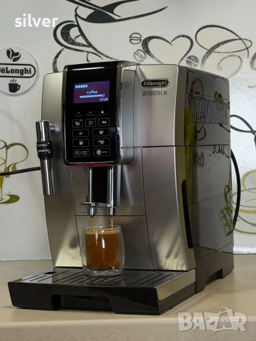 Кафемашина кафе автомат delonghi dinamica с гаранция