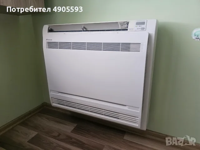 Подов климатик DAIKIN 9000 btu, снимка 2 - Климатици - 55507996