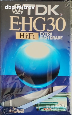 Продавам VHSC касета TDK E-HG30