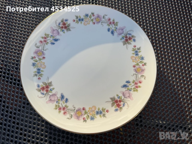 🫖 Английски порцеланов сервиз St Michael “Veronica” – Fine Bone China, снимка 4 - Антикварни и старинни предмети - 54386684